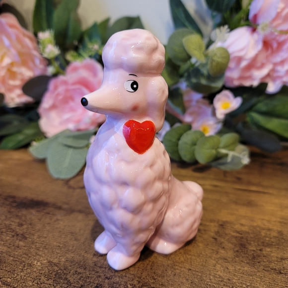 Target Other - Valentine Ceramic Poodle Figurine Pink - Spritz